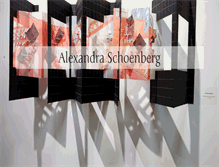 Tablet Screenshot of alexandraschoenberg.com